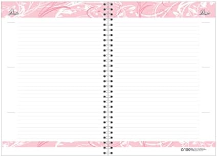 Месечен планер и дневник House of Doolittle 2024, Информираността за рака на гърдата, 7 x 10 инча, януари - декември (HOD5226-24)