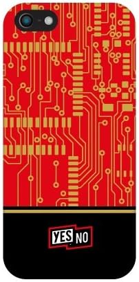 YESNO Electroboard Червено (прозрачен) / за iPhone 5/SoftBank SAPIP5-PCCL-201-N116