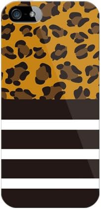 Втора кожа с еднакво кант Леопард (Прозрачен) Дизайн от ROTM/за iPhone 5/au AAPIP5-PCCL-202-Y388