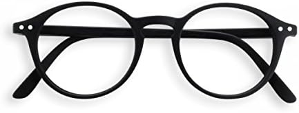 Очила за екрана IZIPIZI в D-образна рамка | Черен - Rx +2.00