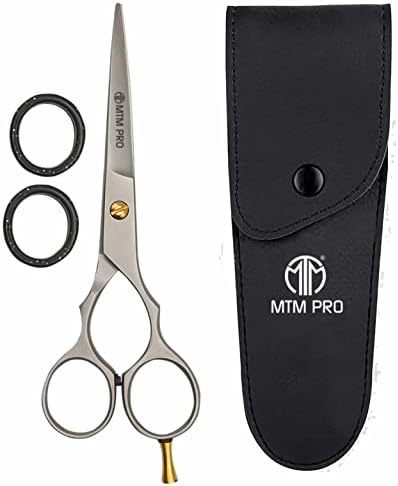 Фризьорски ножици MTM PRO Pre Style 6,5-Инчов Професионални Ножици за Подстригване от Неръждаема Стомана за Салонных стилисти и фризьори,