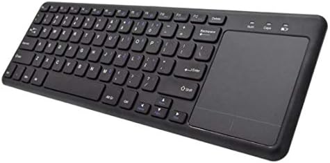 Клавиатурата на BoxWave, съвместима с MSI CreatorPro X17 (17,3 инча) - Клавиатура MediaOne със сензорен панел, клавиатура в пълен размер,
