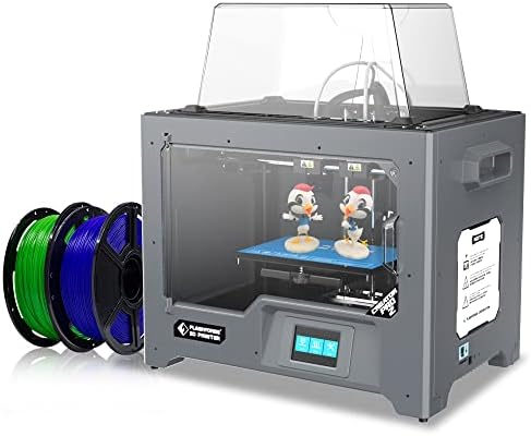 3D принтер FLASHFORGE Creator Pro 2 с Независим Двоен экструдером с пряко задвижване на 4 режима на печат, Метална Скелетна конструкция,