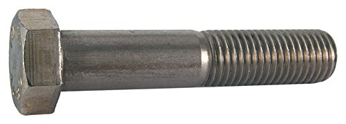 М 20-Болтове с шестоъгълни глави 2,50 x 150 мм, неръждаема стомана 316 (Количество: 30 бр.) с частична резба, Голяма резба, Размер на