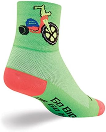 Чорапи за колоездене/Спринт SockGuy Classic с 3-инчов С Голямо колело
