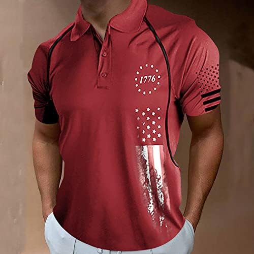 2023 Нови Мъжки Американски Ризи Falg С Къс ръкав Performance Патриотическая Риза Забавно Риза Топ С Дълъг Ръкав Памук
