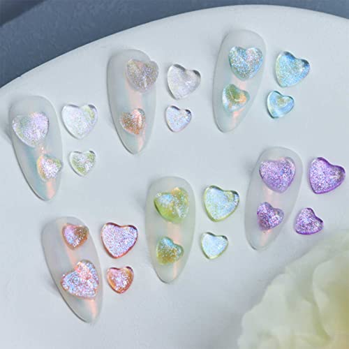 Ден на Свети Валентин 3D Сърцето на Любовта Дизайн ноктите, Висулки, Кристали (или скъпоценни камъни) за Акрилни Нокти Цветни Аксесоари