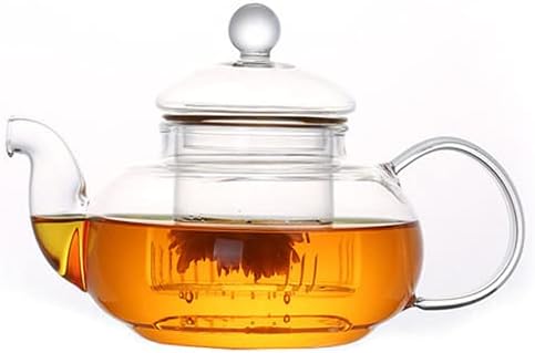 LIANXIAO - Стъклен Чай Топлоустойчива Стъклена Кана За Заваряване на Чай в Стъклена Чаша Чай Кунг-фу Чайник