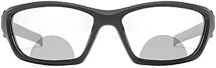 mincl Преходни Фотохромичните Бифокални Очила за четене за мъже и Жени, Квадратни Спортни Слънчеви Очила за четене 0 ~ + 4,00