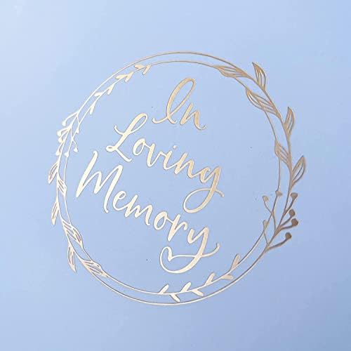 in Loving Memory - Книга на памет за любими - идеален за погребението, съболезнования и на загиналите във войните