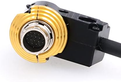 ZBLZGP 8-Пинов кабел за преобразуване на обектива Hirose в 20-пинов кабел Hirose за управление на подаването на увеличение на Canon (коляно