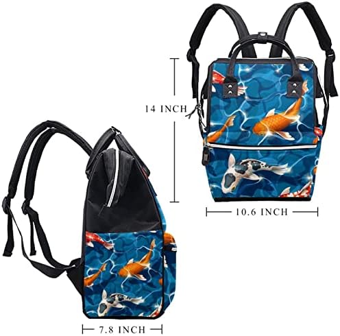 Чанта за Памперси Blue Fish Раница и Чанта За смяна на Пелени Чанти за памперси