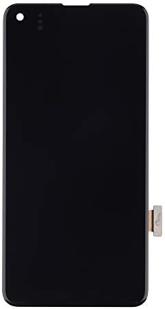 SWARK е Съвместим с Samsung Galaxy S10e G970 G970F DS G9730U (черен) LCD дисплей със сензорен екран + Инструменти