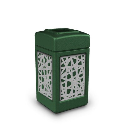 Кофа за боклук Precision Серия от 42 литра, с капак Цветове: Горски зелен