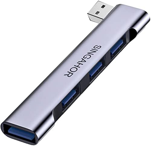 USB хъб 3.0, 4-портов USB сплитер, USB-хъб за PC с 3 порта USB 2.0 и 1 порт USB 3.0 флаш устройства, хард диск, принтер, конзоли, камери,
