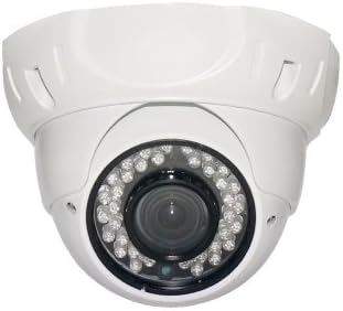 Cop Security INS-D3671 700TVL 1/3-Инчов 960H CCD, обектив 3.6 мм, 24шт IR, Куполна камера (Бяла)