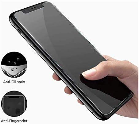 [3 опаковки] Tznzxm за T-Mobile REVVL 6 Pro 5G Защитен слой от закалено стъкло, удобни за корпуса на твърдост 9H HD Бистра [Срещу надраскване] [Без мехурчета] [Защита от пръстови отпе?