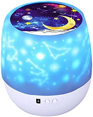 DNATS Магически Проектор Led на Небето, лека нощ, Проектор Звездна Луната, Нощна Лампа, Цветни Въртящата се Лампа за Детска Подарък
