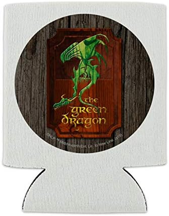 THE LORD OF THE RINGS The Green Dragon Може да се разхладите - Ръкав за напитки Шушу Сгъваем Изолатор - Притежателя с изолация за напитки