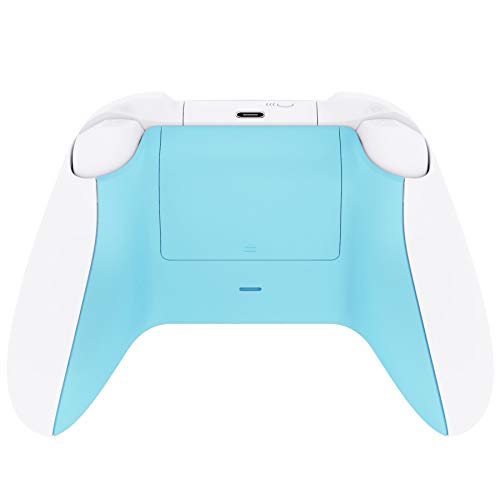eXtremeRate Blue Heaven Сменяеми Странични направляващи + Задната обвивка + Предна панел на контролера на Xbox X series /S Контролер