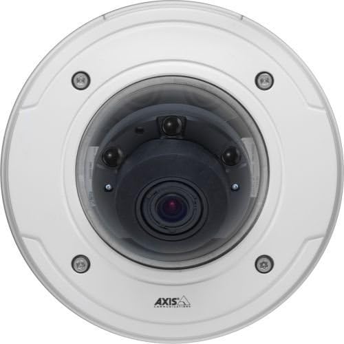 Axis Communications Мрежова камера Axis P3364-lve - Цветен, монохромен - 1280 X 960 - 3,6 x Optical - Cmos-Кабел - Бързо
