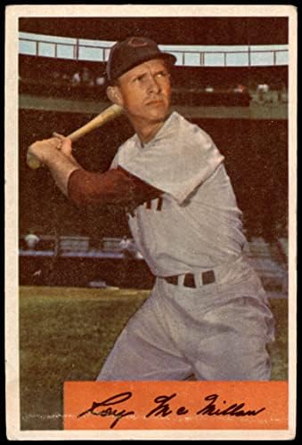1954 Боуман № 12 ГРЕШИ, Рой Macmillan Синсинати Редс (Бейзболна картичка) (Y Бэтс на гърба е посочен номер на 551/1290) ТНА Редс