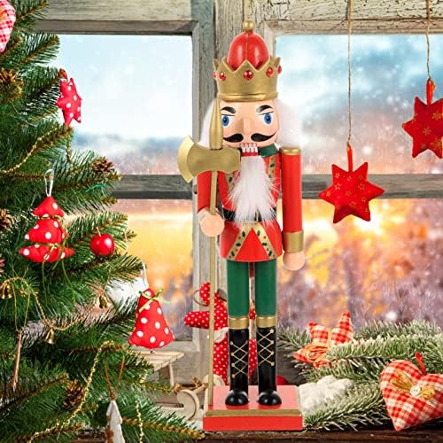 PRETYZOOM Декор на Масата за Хранене Коледен Лешникотрошачката Войници Дървена Лешникотрошачката Куклено Украса на Масата Topper на Коледно
