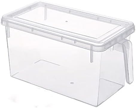 PDGJG Творчески кухненски хладилник, кутия за съхранение и сортиране на пластмасови практични джаджи, подаръци, стоки за дома