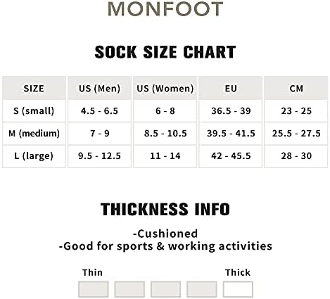 Дамски и мъжки чорапи MONFOOT с памучна подплата и дълбоко деколте на щиколотках в опаковка от 4-10 броя