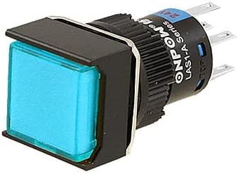 2NO 2NC Синя Лампа Незабавен Електрически Ключ Ключ