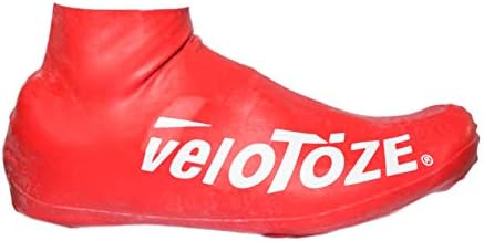 Бахилы veloToze Short 2.0 за шоссейной велосипеди обувки - Водоустойчива, ветроупорен галоши за колоездене през пролетта, през есента,