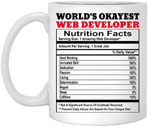 SuBin shop е най-Добрият в света уеб разработчик Факти За Храненето на Кафеена Чаша, Забавна Чаша за уеб-разработчика, Подарък С Кляпом