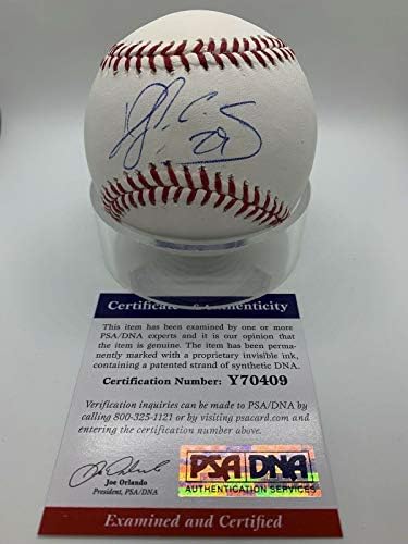 Хектор Санчес Сан Франциско Джайентс Подписа АВТОГРАФ OMLB Baseball PSA DNA - Бейзболни топки с Автографи