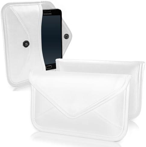Калъф BoxWave за BlackBerry Leap (Case by BoxWave) - Луксозен Кожен калъф-месинджър, Дизайн своята практика-плик от изкуствена кожа за